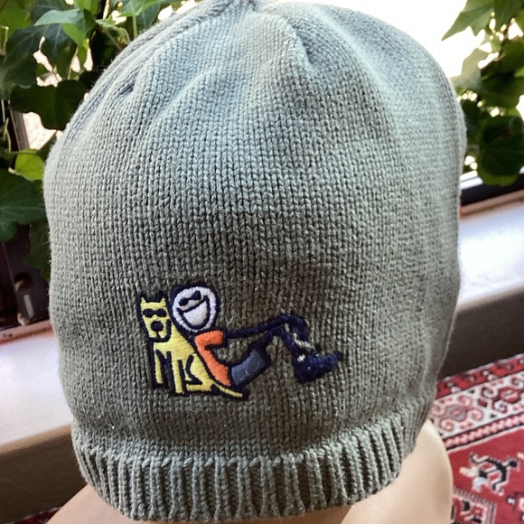 life is good beanie hat Other - Cozy Beanie with Embroidered Design - Olive